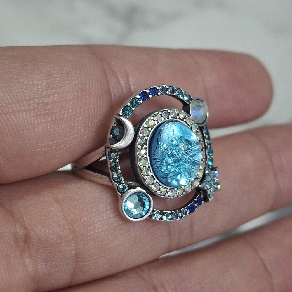 Kirks Folly Crystal Celestial Ring - Picture 7 of 11